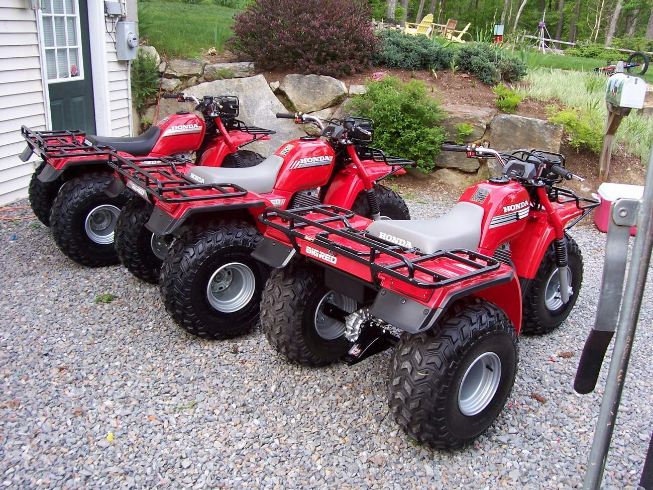 Honda 250 bigred