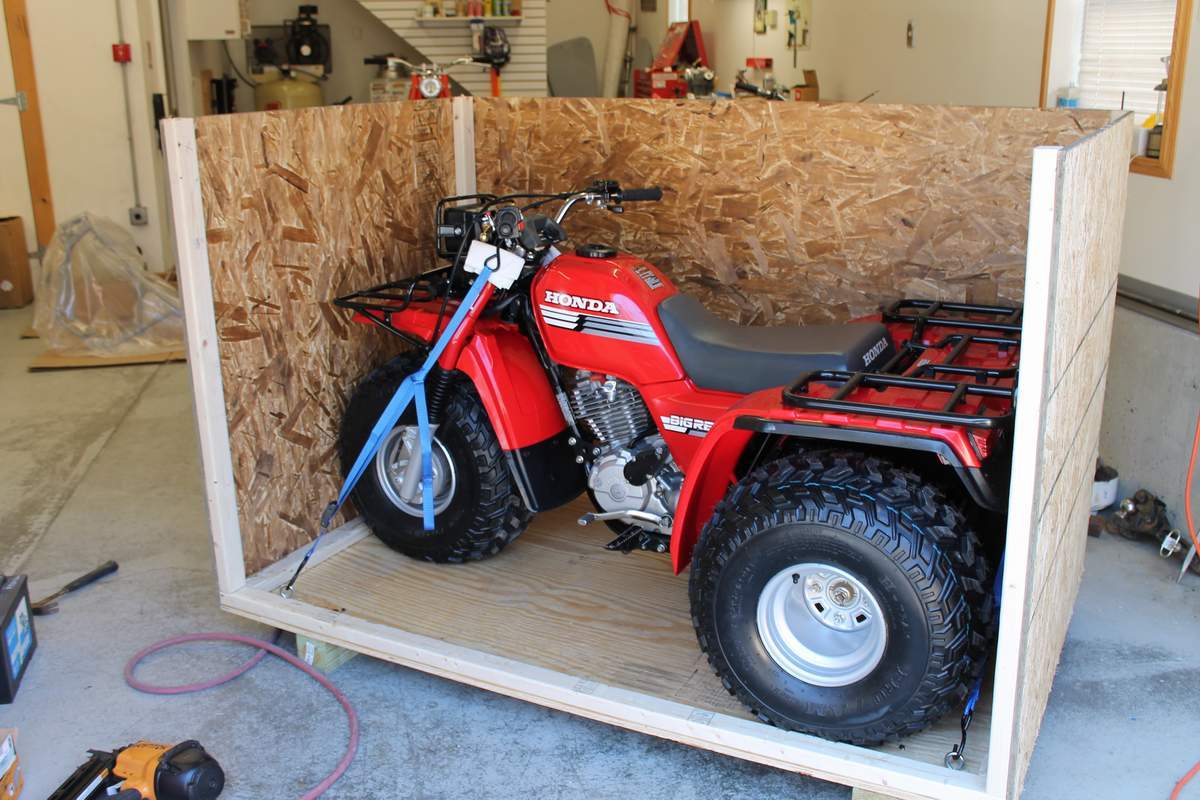1986 Honda 250es big red parts #5